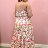 Oaklyn Floral Spaghetti Strap Dress