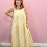 Saylor Tiered Gingham Dress