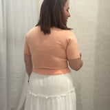 Isabella Crop Cardigan Top