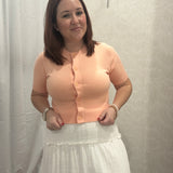 Isabella Crop Cardigan Top