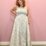 Danika Floral Empire Waist Dress