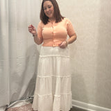 Isabella Crop Cardigan Top