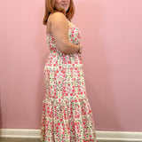 Oaklyn Floral Spaghetti Strap Dress