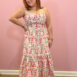 Oaklyn Floral Spaghetti Strap Dress
