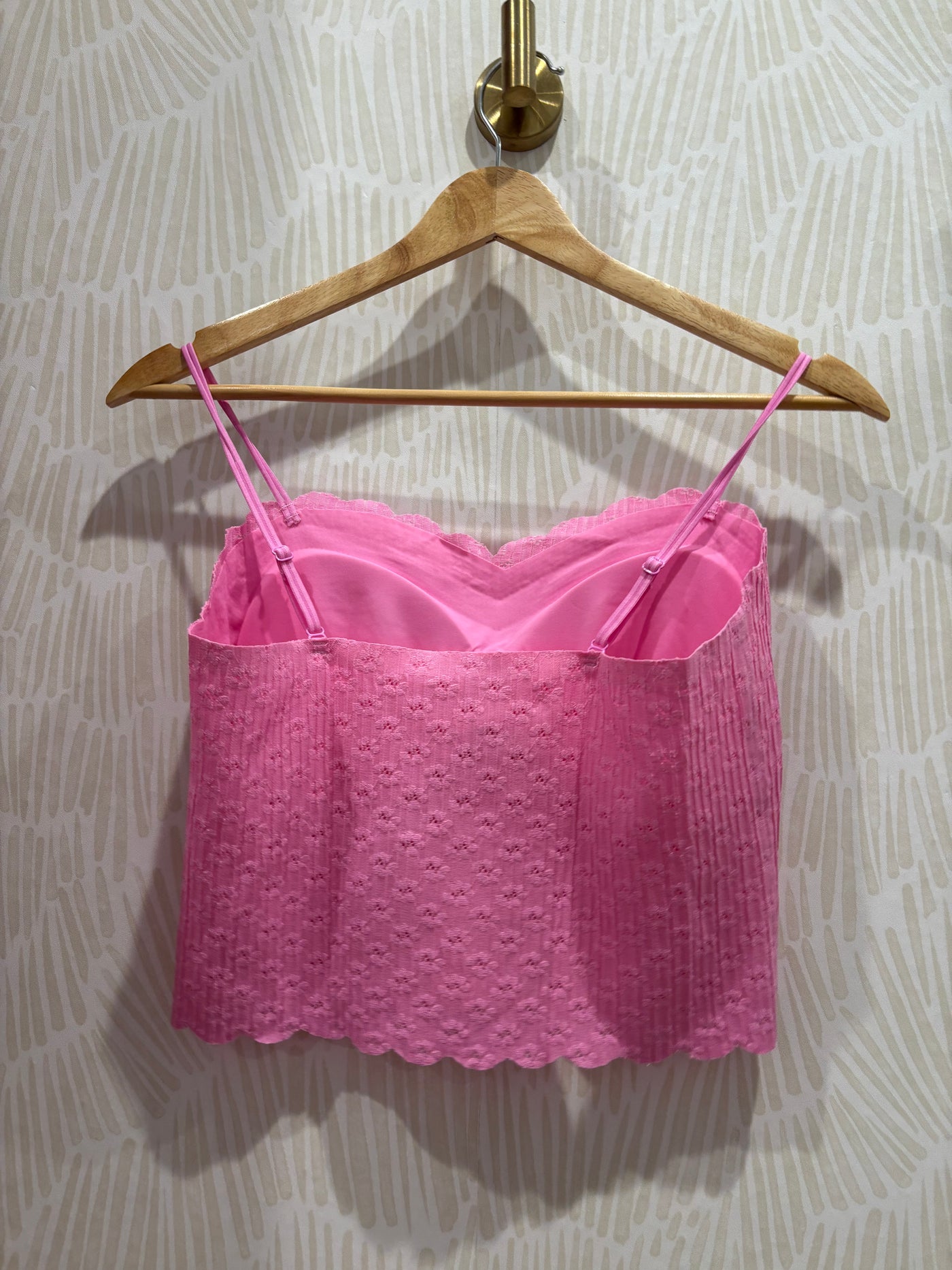 Seamless Lace Bralette | Pink