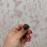 Natural Stone Cocktail Ring | Green