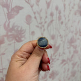Natural Stone Cocktail Ring | Blue