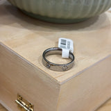 Clover Band Ring | Silver