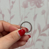 Clover Band Ring | Silver