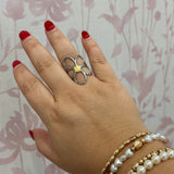 Daisy Flower Ring | Silver