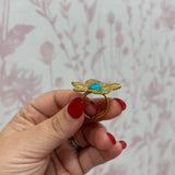Flower Statement Ring | Gold