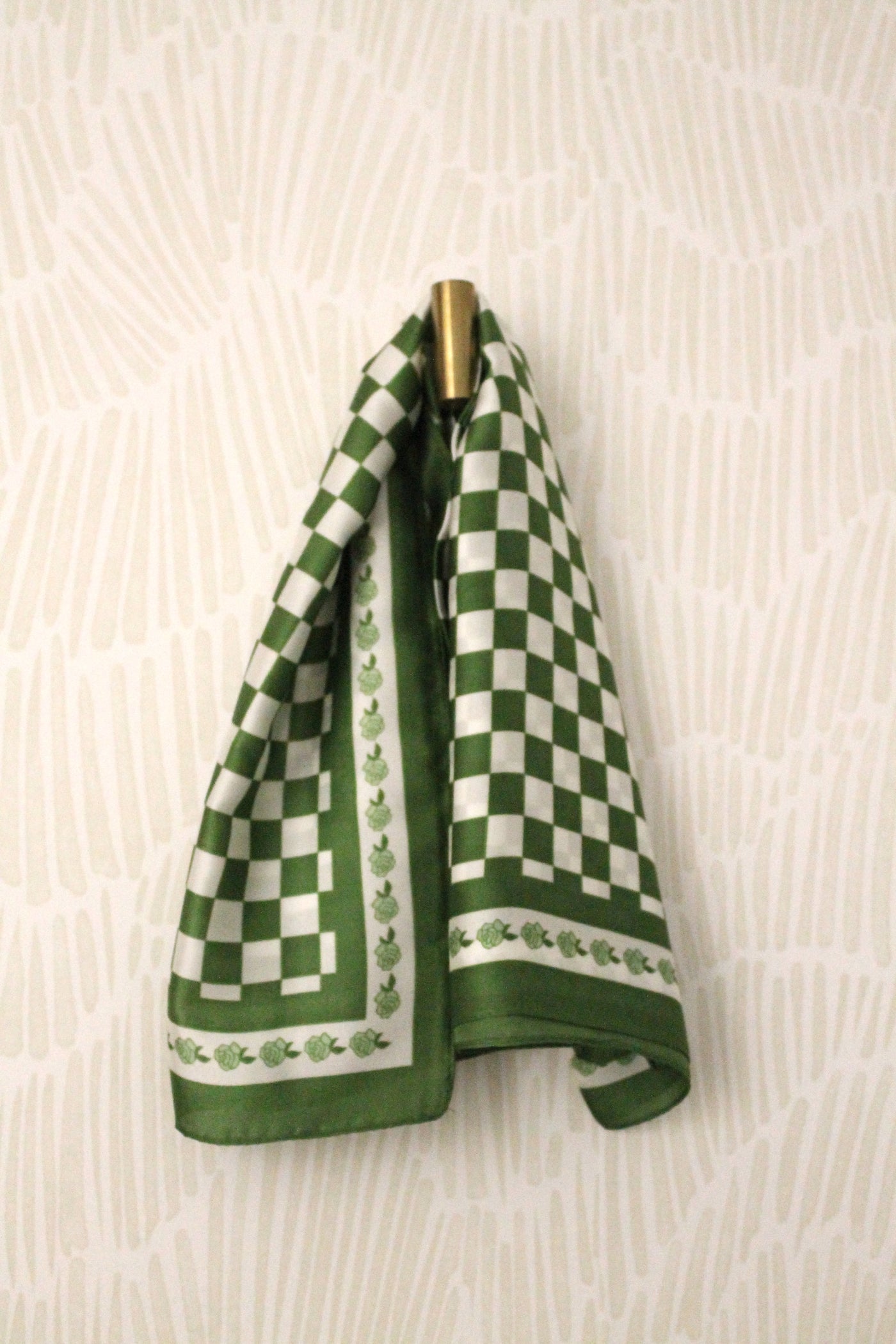 Bandana Scarf | Green Checkered