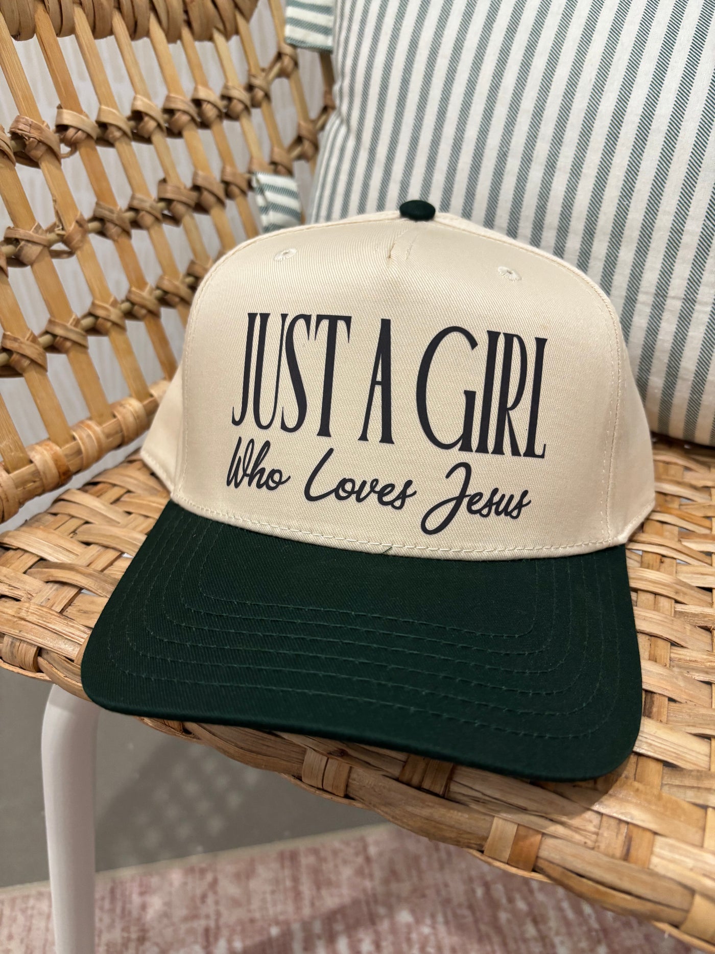 Just A Girl Who Loves Jesus Hat