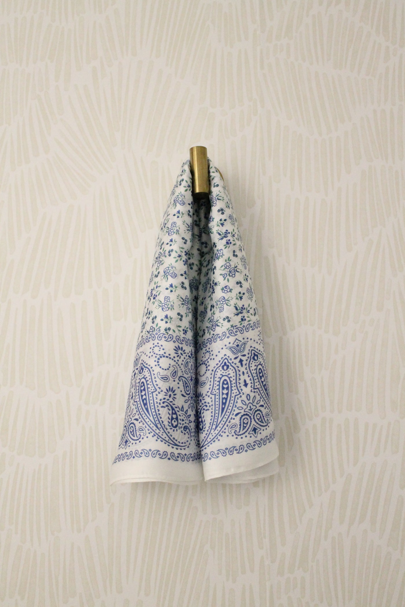 Bandana Scarf | Blue Toile