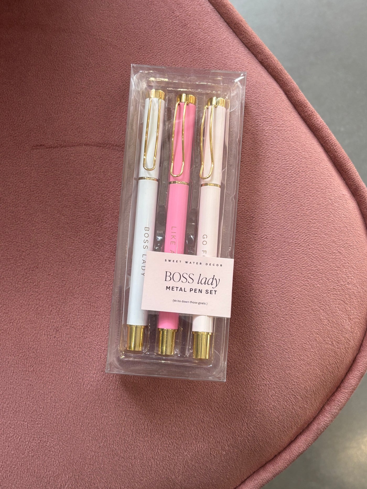 Boss Lady Metal Pen Set