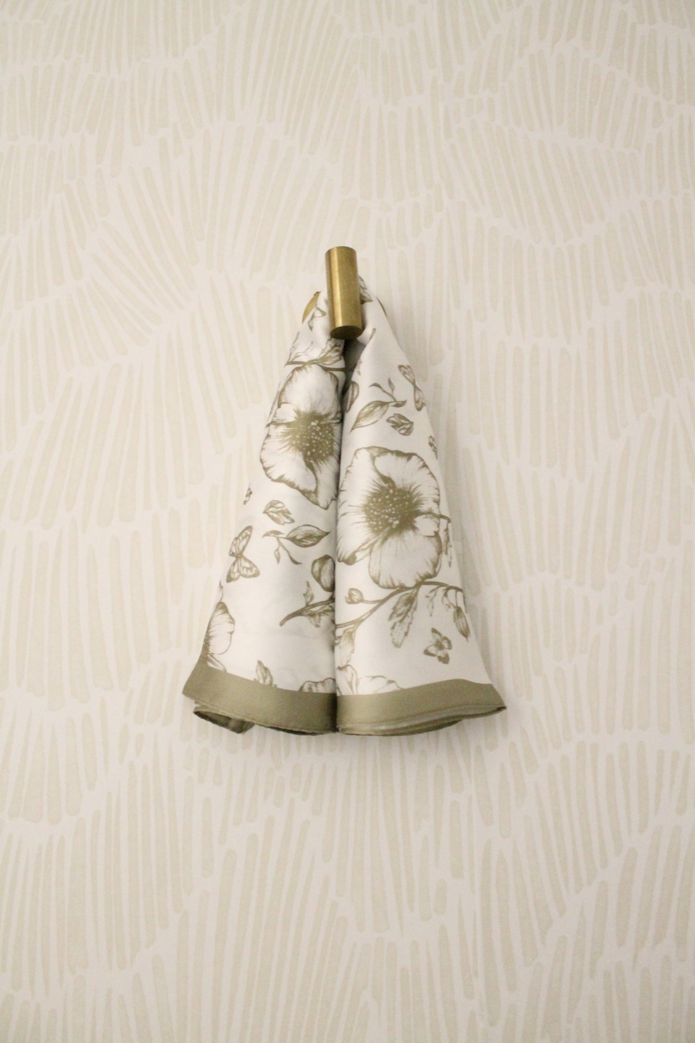 Bandana Scarf | Grey Vintage Floral