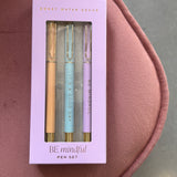 Be Mindful Metal Pen Set
