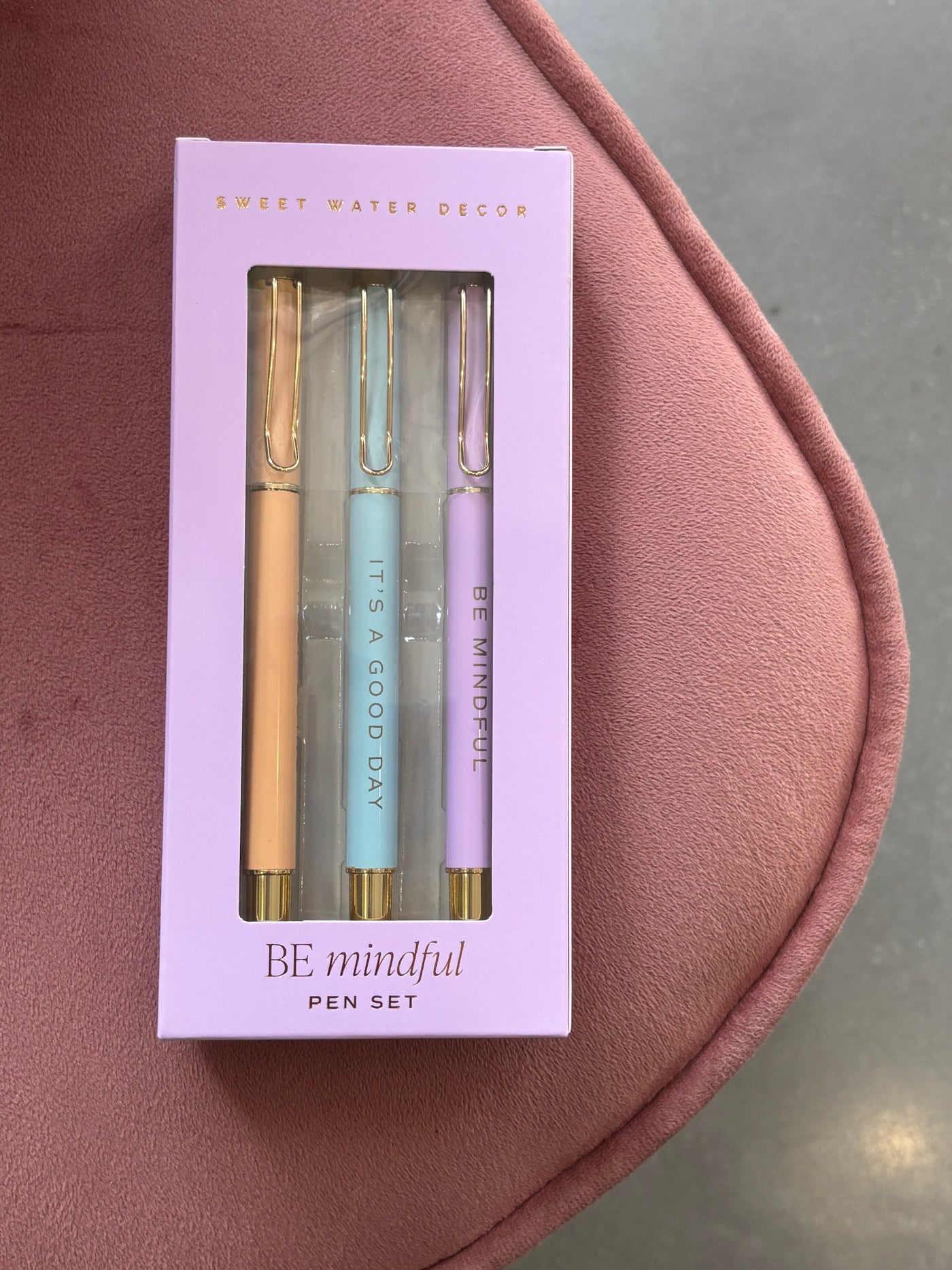 Be Mindful Metal Pen Set