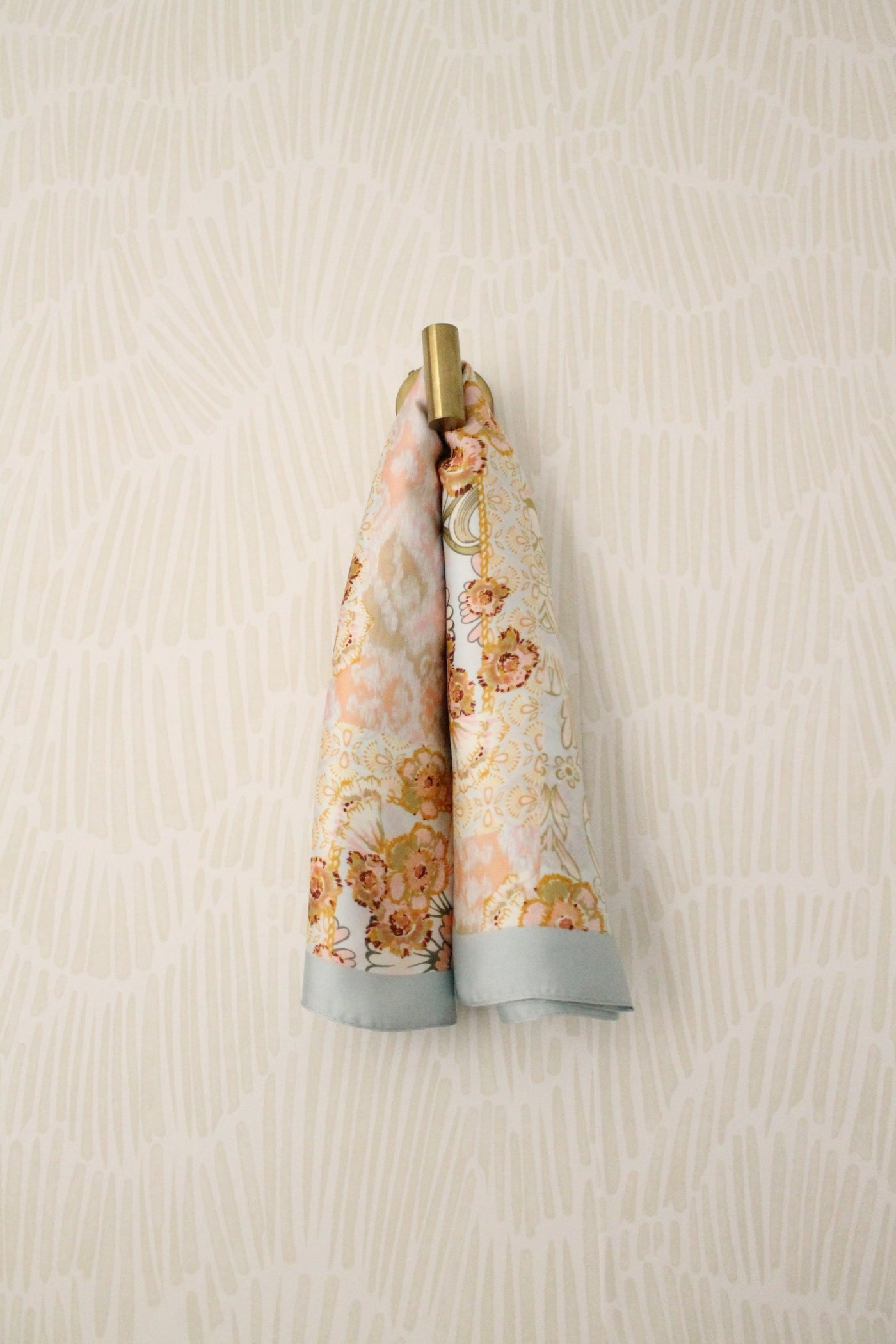 Bandana Scarf | Light Blue Floral