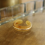 Resin Fashion Ring | Brown