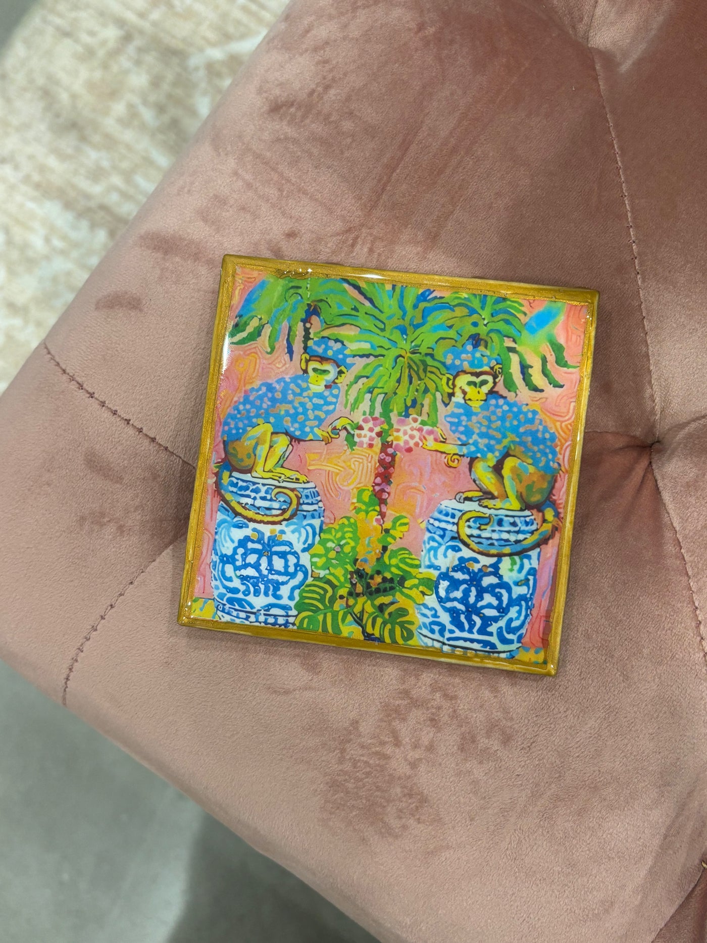 Gold Coaster | Orange & Blue Monkey's