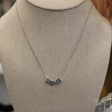 Mama Letters Chain Necklace | Silver