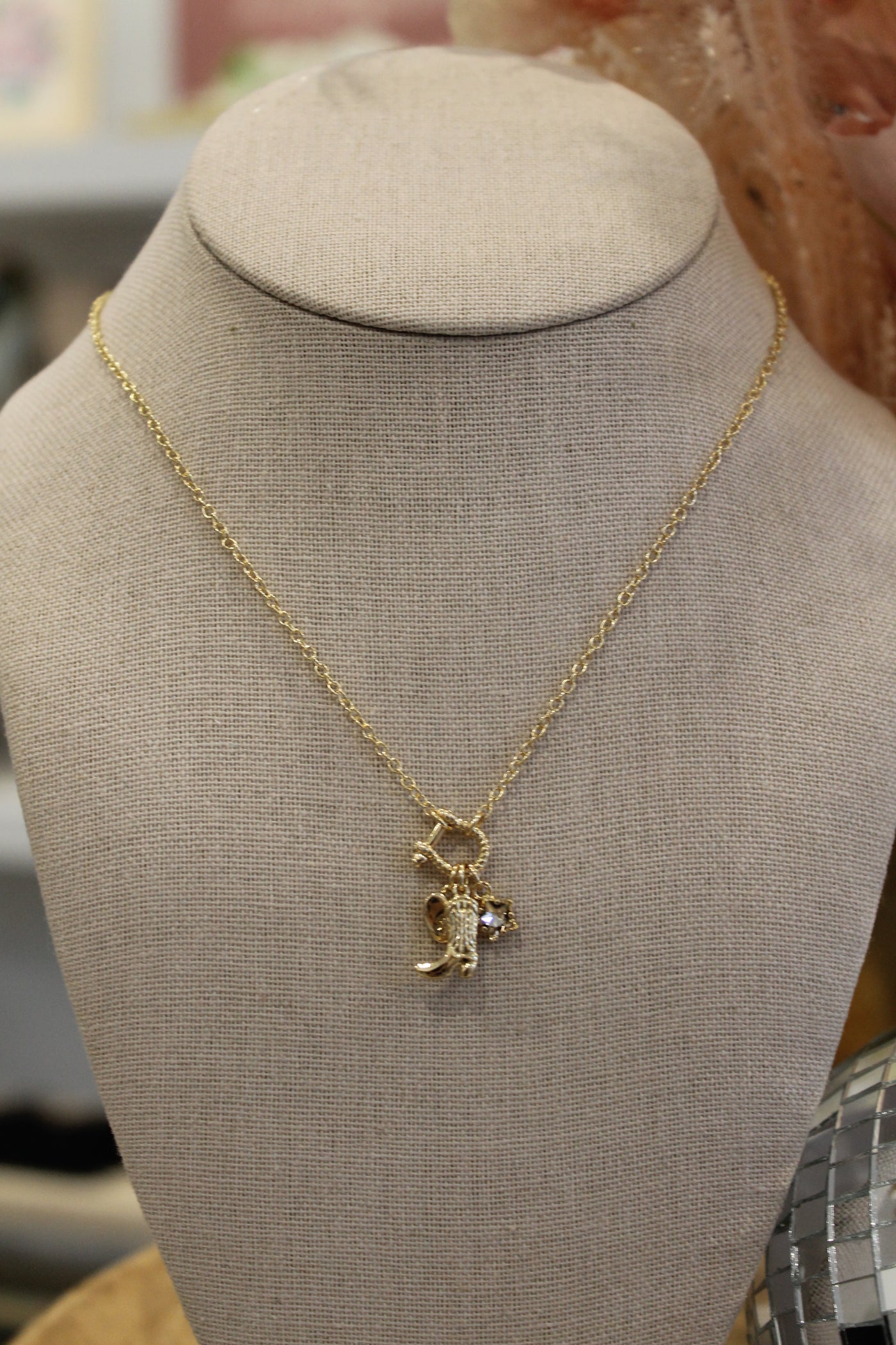 Western Cowboy Chain Necklace