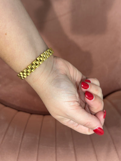 Watch Chain Bracelet | Gold