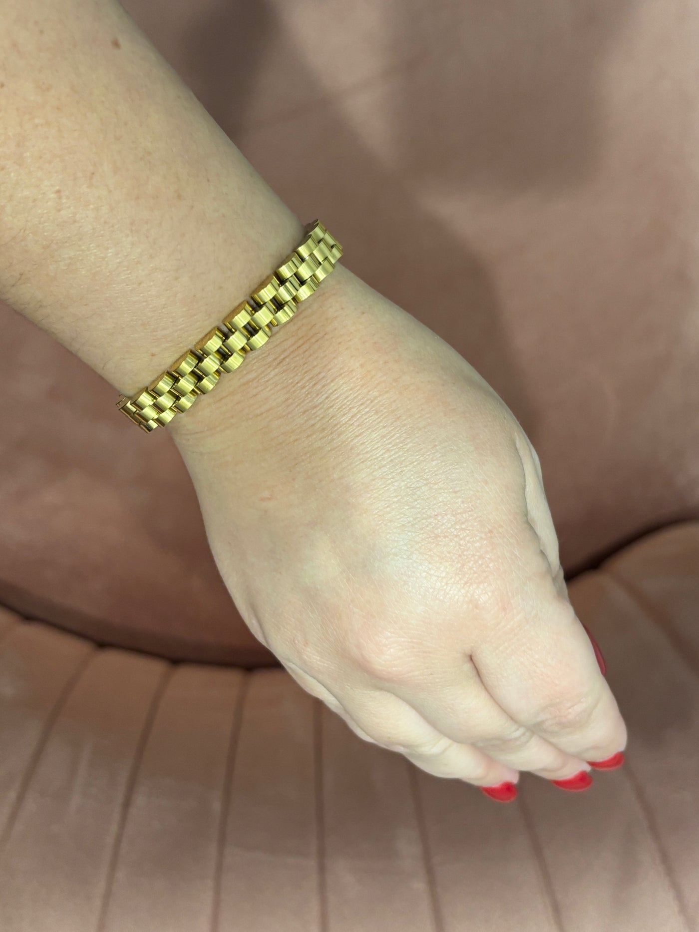 Watch Chain Bracelet | Gold
