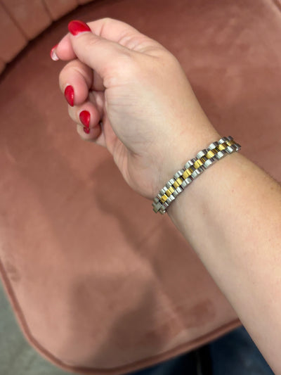 Watch Chain Bracelet | Gold & Silver