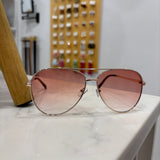 Aviator Sunglasses | Rose Gold