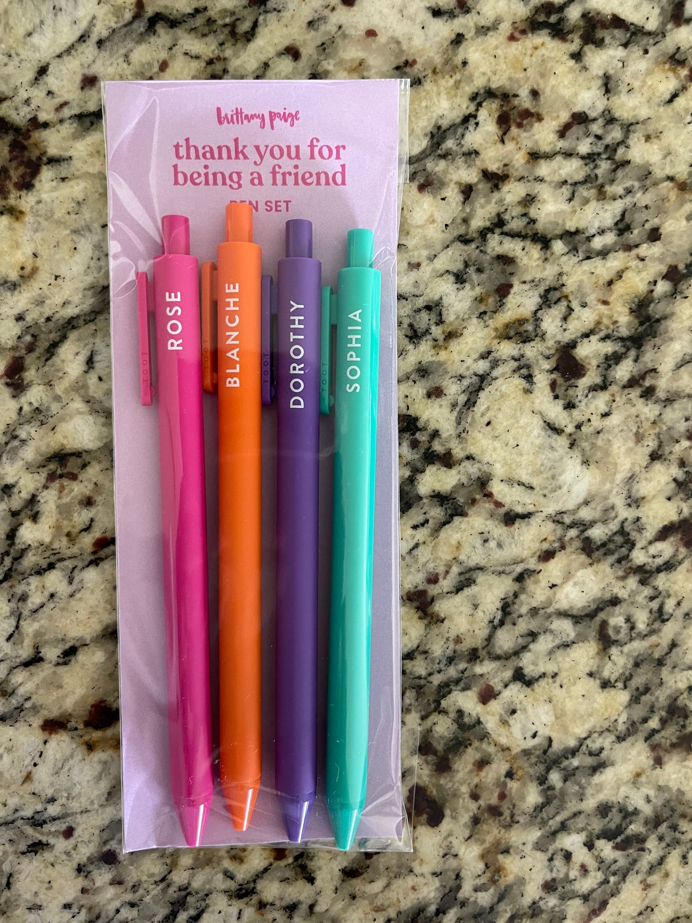 Thank You For Being a Friend Pen Set