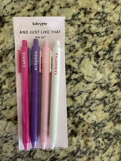 Sex and The City Pen Set