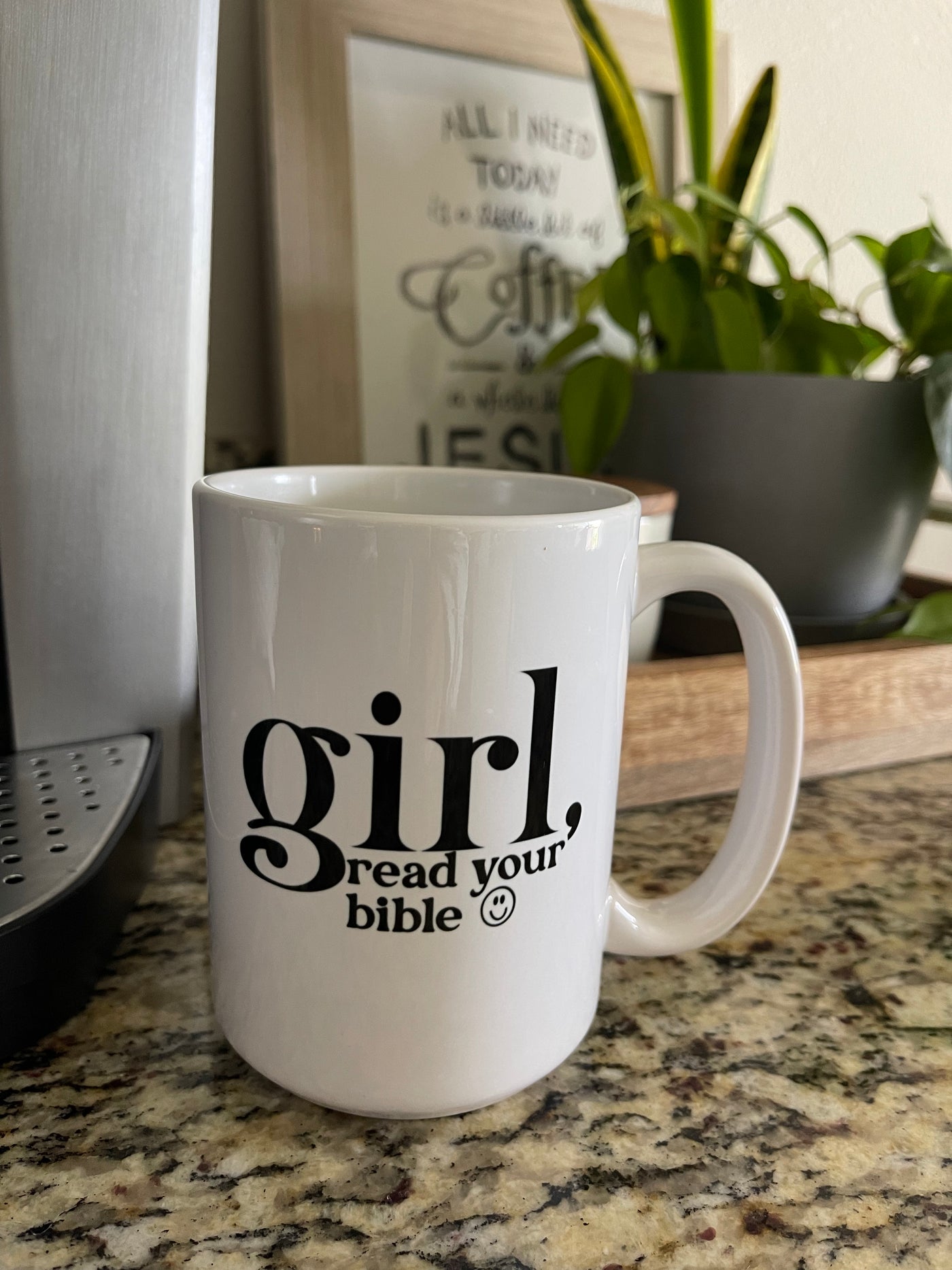 Girl, Read Your Bible Ceramic Coffee Mug