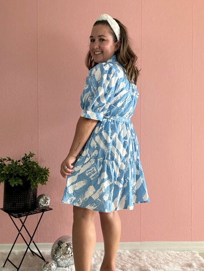 Button down summer dress