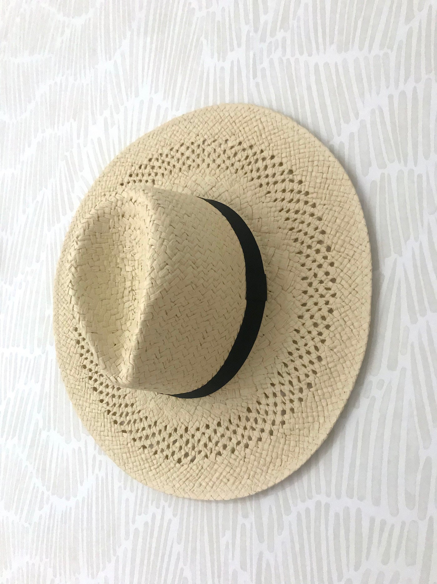Basket Weave Straw Sun Hat