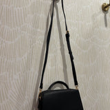 Top Handle Satchel Handbag | Black