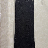 Sequin Midi Pencil Skirt | Black
