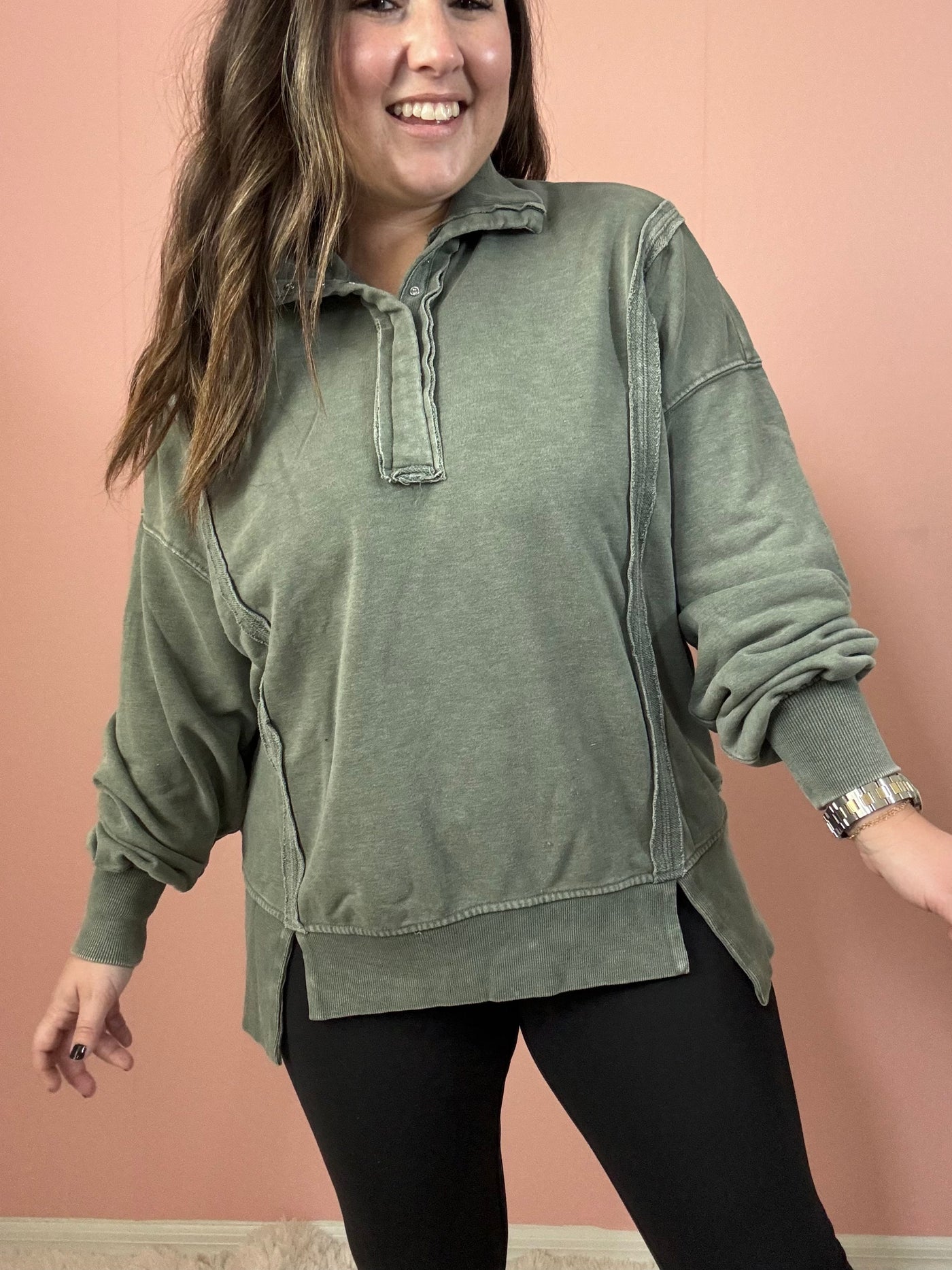 Mineral Wash Sweatshirt