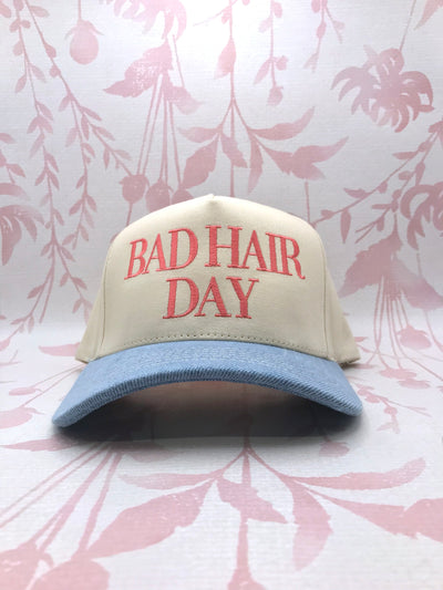 Bad Hair Day Embroidered Trucker Hat