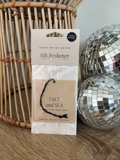 Hanging Air Freshener | Salt & Sea