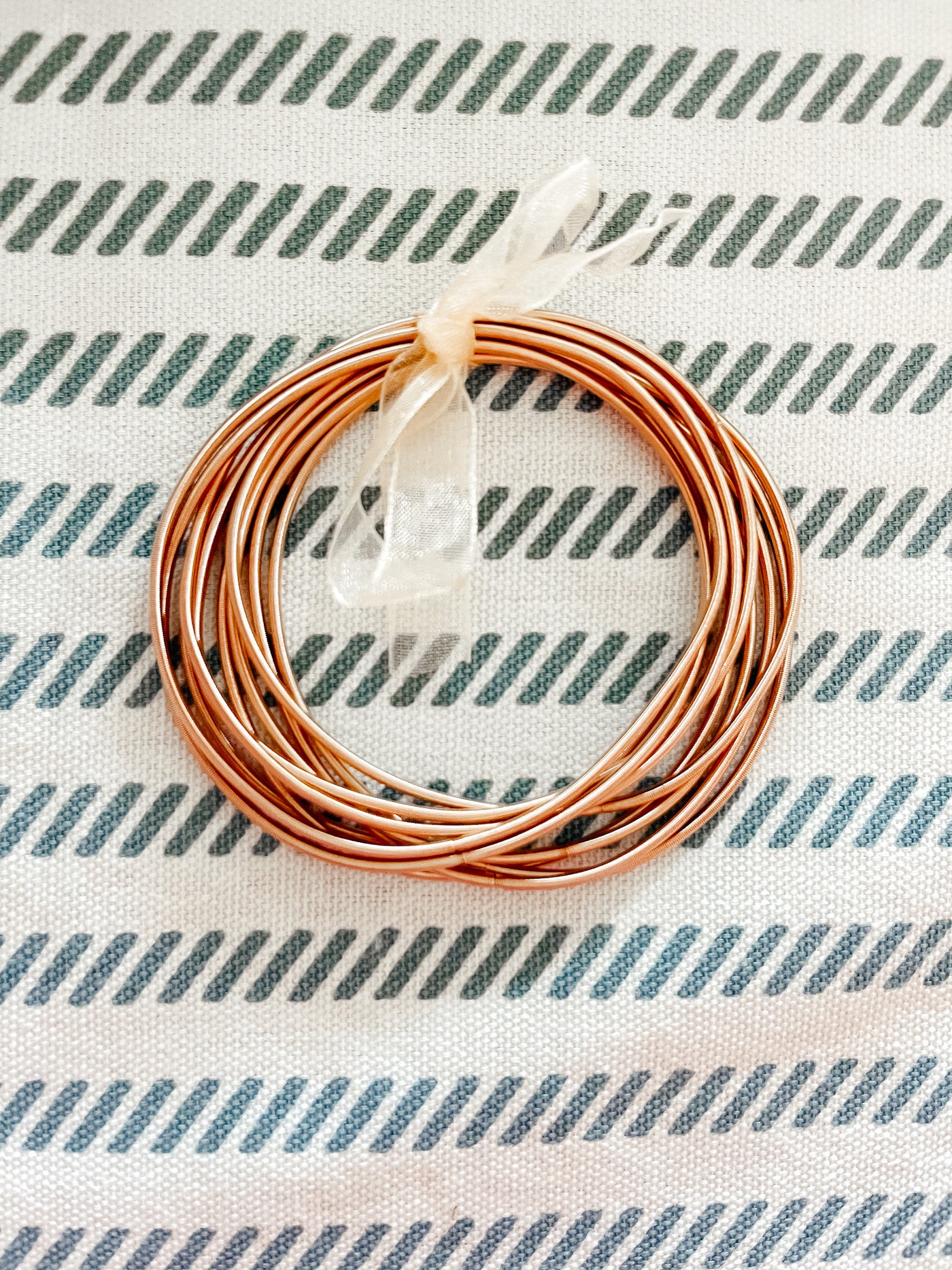 Guitar String Bracelets | Gold