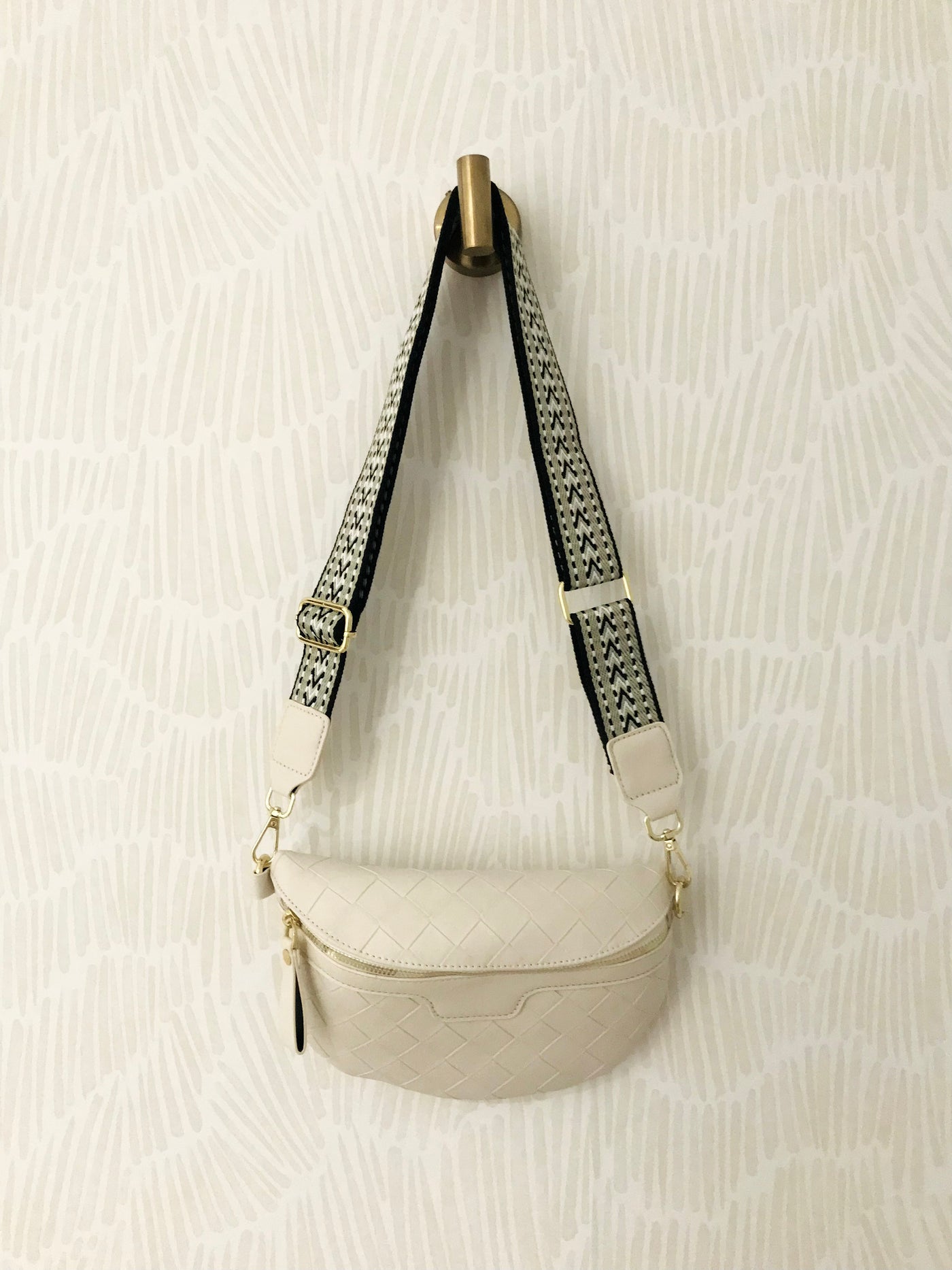 Basket Weave Fanny Bag