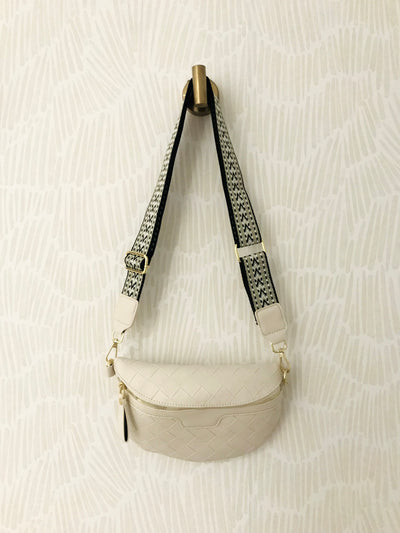 Basket Weave Fanny Bag