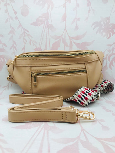 Faux Leather Fanny Pack Bag