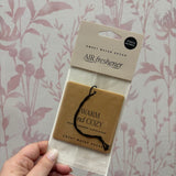 Hanging Air Freshener | Warm & Cozy