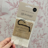 Hanging Air Freshener | Wildflower & Salt