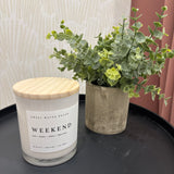 Soy Candle 11 oz | Weekend