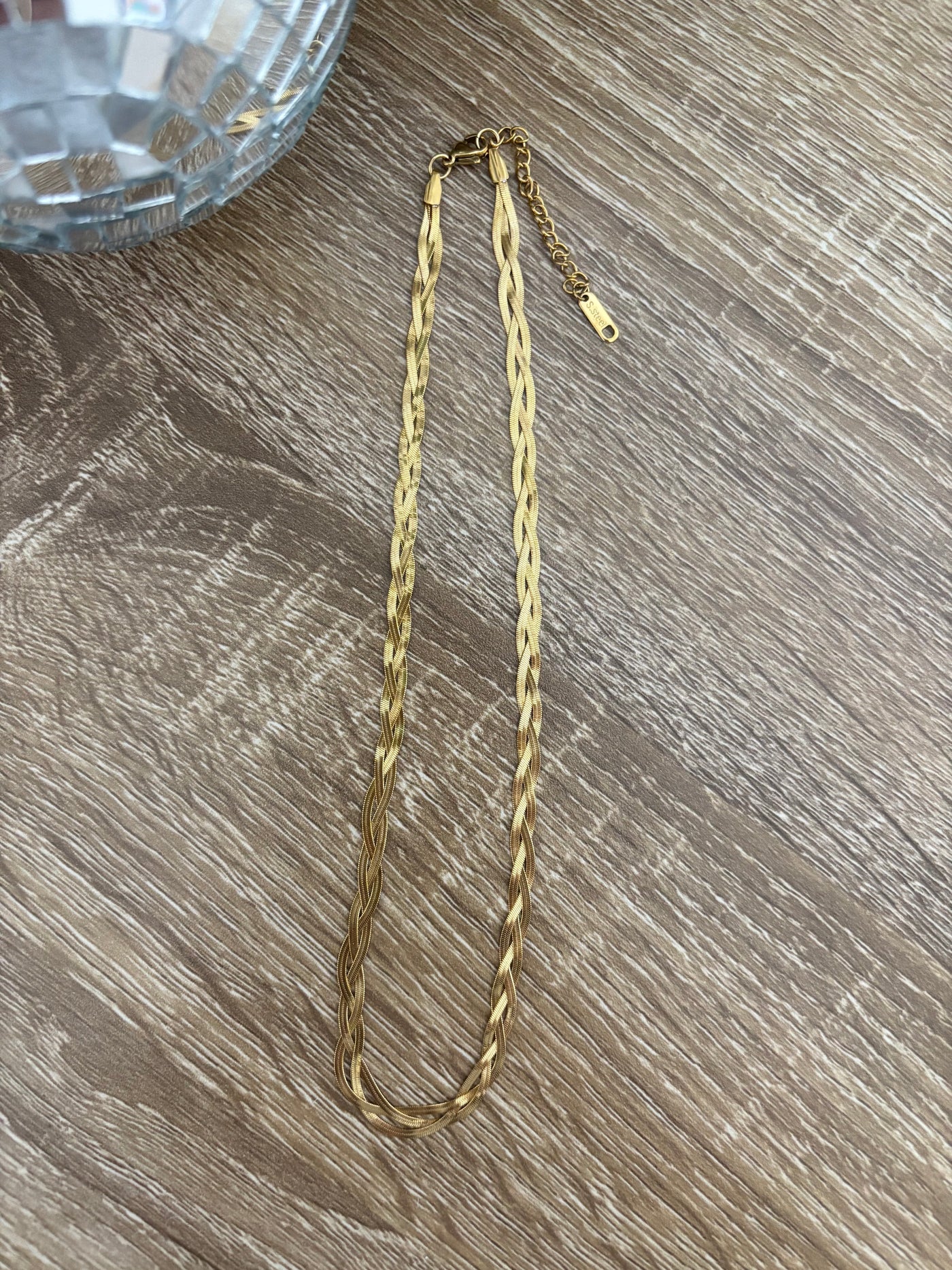 Braided Snake Chain Necklace