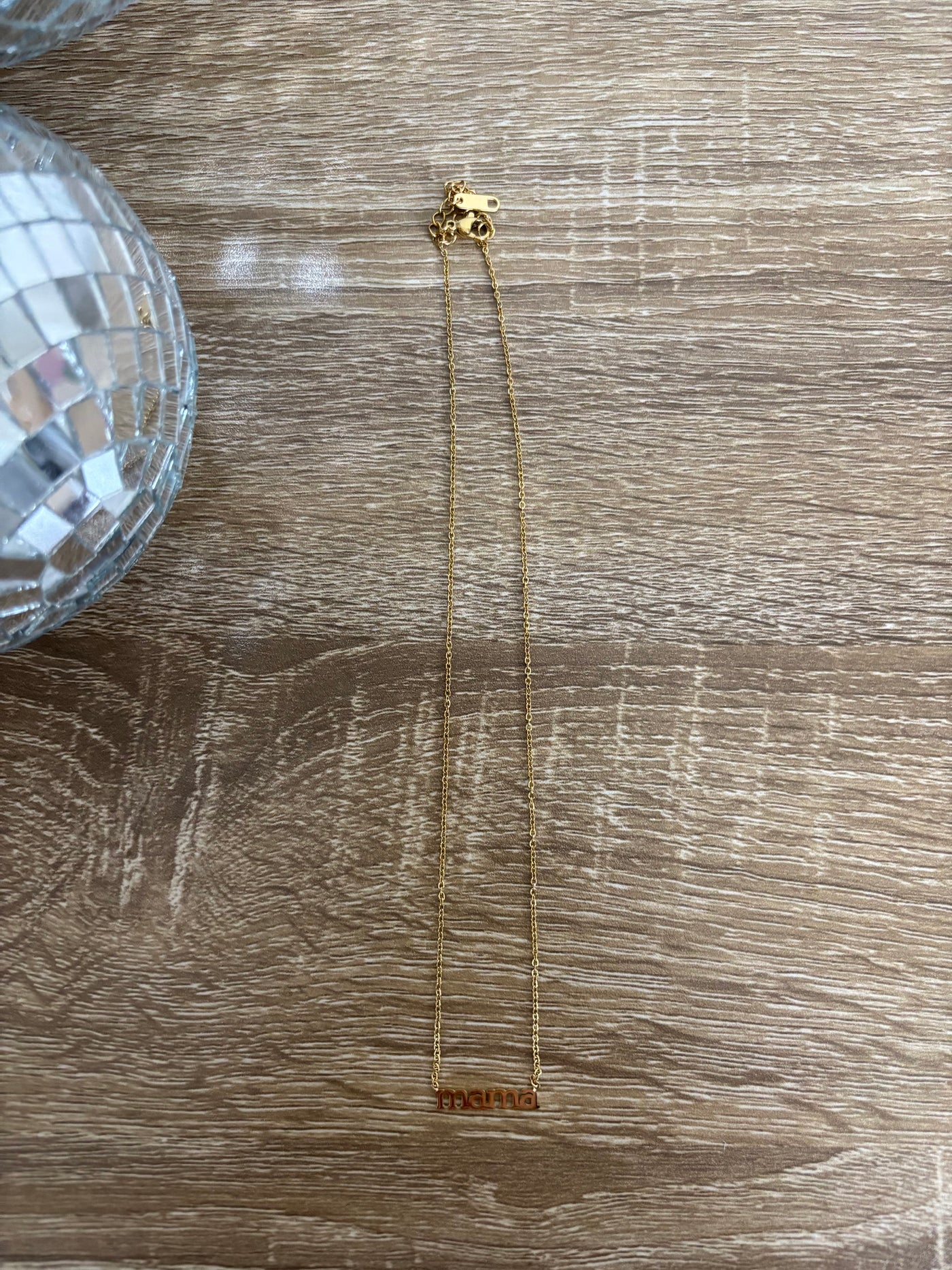 Gold Mama Necklace